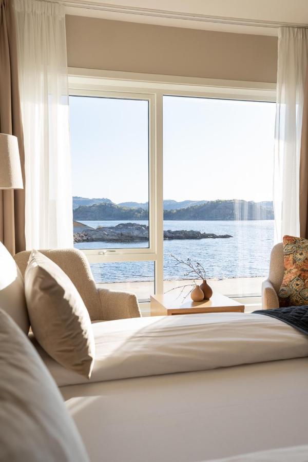 Lindesnes Havhotel Spangereid Buitenkant foto